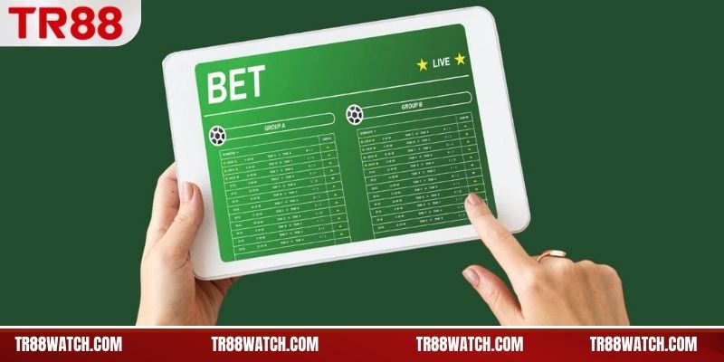 Diễn biến đặt cược thường gặp của kèo tỷ số