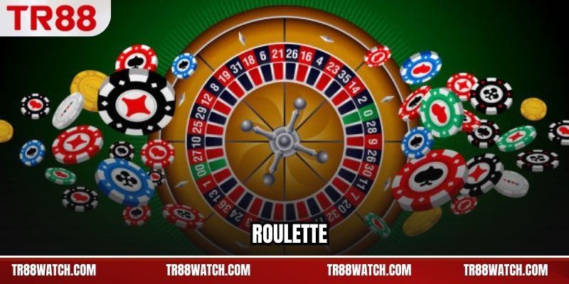Roulette – Khi xác suất, bố cục và dòng cược TR88 Roulette – Khi xác suất, bố cục và dòng cược TR88