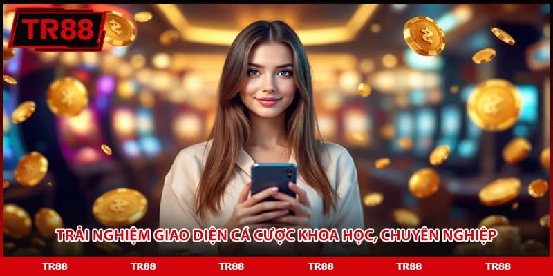 TR88 ✔️ Giải Trí Cực Mê - Tặng Ưu Đãi Khủng +88,8K Trải nghiệm giao diện cá cược khoa học, chuyên nghiệp